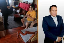 René Castillo, alcalde de El Tambo, y operativo policial en el Municipio