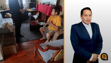 René Castillo, alcalde de El Tambo, y operativo policial en el Municipio