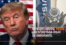 Citas para visas de inmigrante suspendidas temporalmente por Estados Unidos en embajadas y consulados