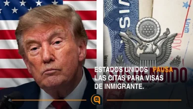 Citas para visas de inmigrante suspendidas temporalmente por Estados Unidos en embajadas y consulados