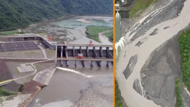 Central hidroeléctrica Coca Codo Sinclair, ubicada entre Napo y Sucumbíos