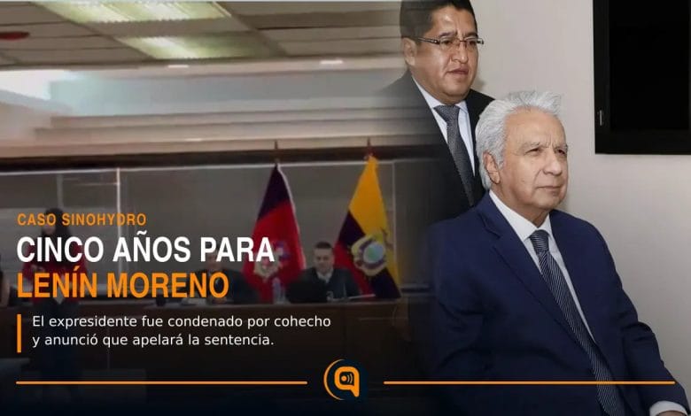 Lenín Moreno condenado por cohecho durante la audiencia del caso Sinohydro
