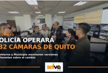 Policía Nacional operará 632 cámaras municipales de Quito