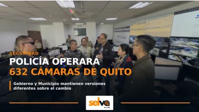 Policía Nacional operará 632 cámaras municipales de Quito