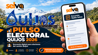 Pulso Electoral Quijos 2026, encuesta digital de Radio Selva