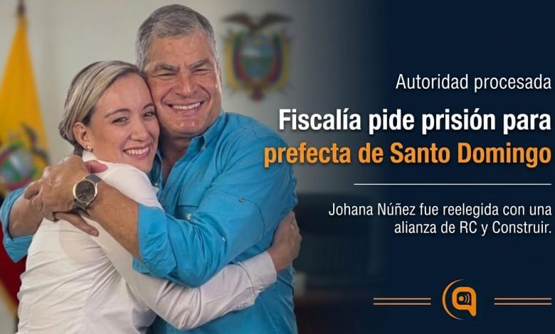 Johana Núñez, prefecta de Santo Domingo, procesada por presunto enriquecimiento ilícito