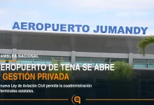 Ley de Aviación Civil abre la gestión privada del aeropuerto de Tena