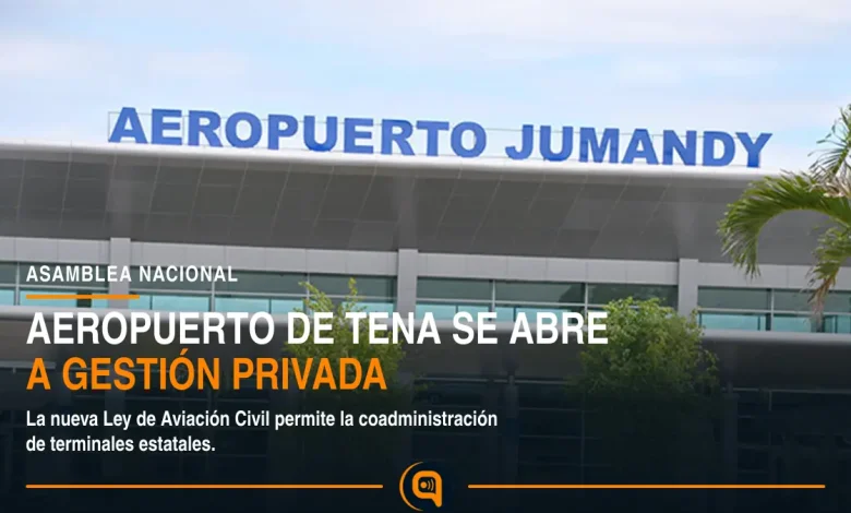 Ley de Aviación Civil abre la gestión privada del aeropuerto de Tena