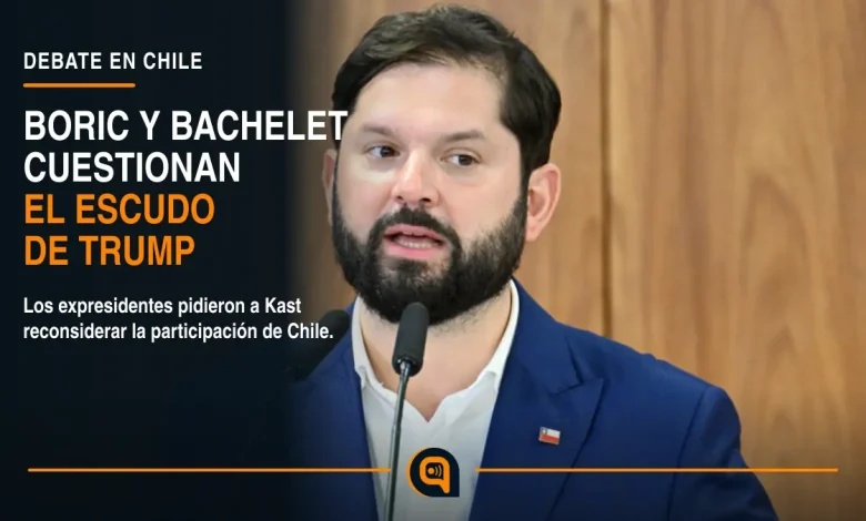 Chile en el Escudo de las Américas genera críticas de Gabriel Boric y Michelle Bachelet