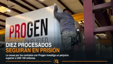 prisión preventiva en el caso Apagón por contratos con Progen