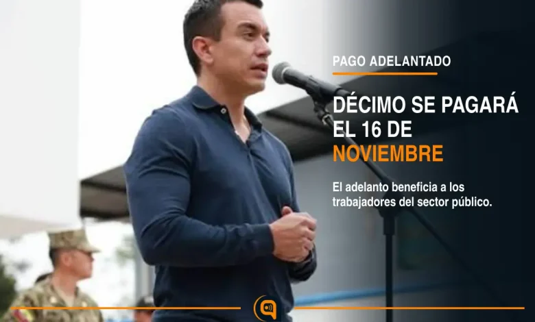 décimo tercer sueldo 2026 se pagará el 16 de noviembre en el sector público