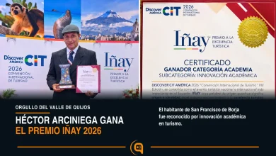 Héctor Arciniega gana el Premio IÑAY 2026 por innovación académica en turismo