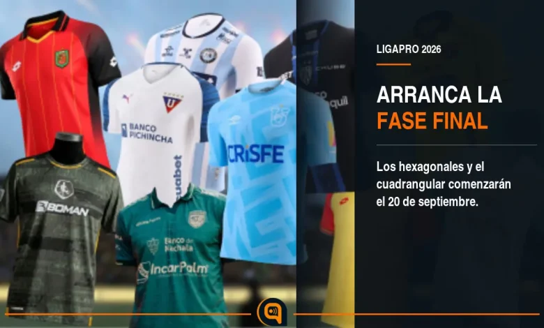 equipos clasificados a los hexagonales y cuadrangular de la LigaPro 2026