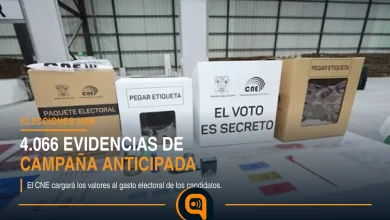 edificio del CNE durante el proceso de las elecciones seccionales de 2026