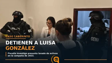 Luisa González, excandidata presidencial, detenida por el caso Laberinto