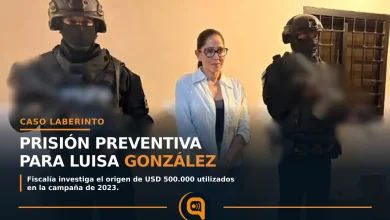 Luisa González recibe prisión preventiva en el Caso Laberinto por presunto lavado de activos