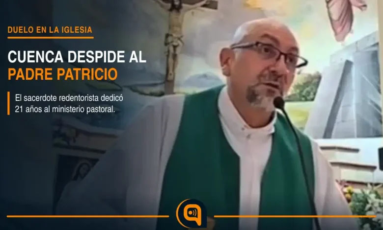Sacerdote Patricio Sánchez Molinari, religioso redentorista fallecido en Guayaquil