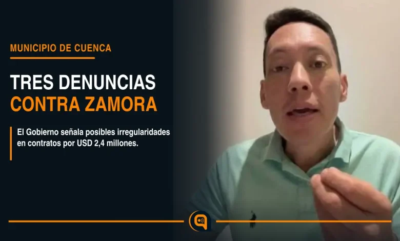 Gobierno presenta tres denuncias por peculado contra Cristian Zamora