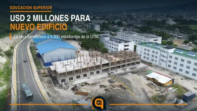 construcción del nuevo edificio de la Universidad Técnica de Manabí
